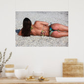 Summer Bikini Poster (Keuken)