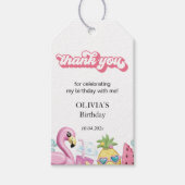 Summer Birthday - Bedankt voor het cadeauLabel (Voorkant)