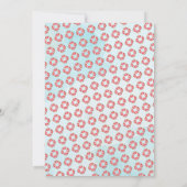 Summer Birthday Pool Party Kaart (Achterkant)