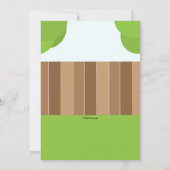 Summer Blast Invitation Kaart (Achterkant)