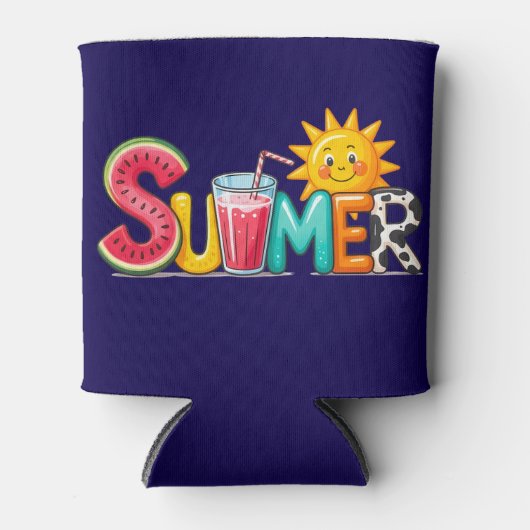 Summer  blikjeskoeler (Voorkant)