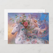 Summer Bloom Briefkaart (Voorkant / Achterkant)