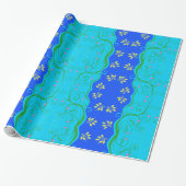 Summer Blossom Cadeaupapier (Uitgerold)