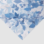 Summer Blue Botanical Tissuepapier (Detail)