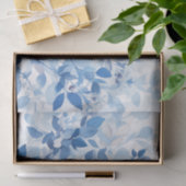 Summer Blue Botanical Tissuepapier (Geschenk)