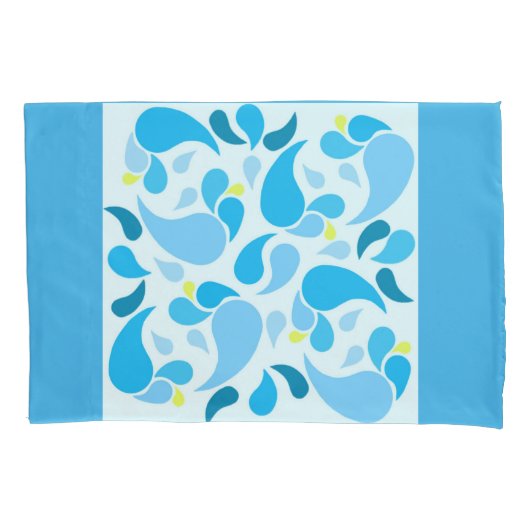 Summer Blues Pillowcase Kussensloop (Voorkant)