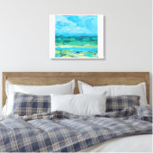 Summer Blur Canvas Afdruk (Insitu (Slaapkamer))