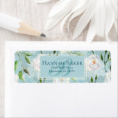 Summer Blush Lacy Floral Blooms Etiket (Insitu)