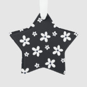 Summer Boho Black White Daisy Flowers (devant)