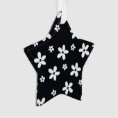 Summer Boho Black White Daisy Flowers (devant)