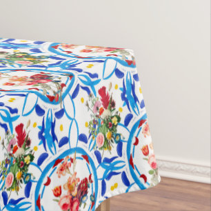 Summer, boho, bohemisch, floral, mediterraan tafelkleed