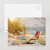Summer Books - pas me aan! Briefkaart (Voorkant / Achterkant)