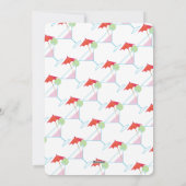 Summer Boston Terrier Beach Party Invitation (Dos)