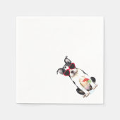 Summer Boston Terrier Servet (Voorkant)