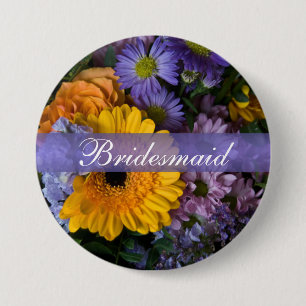 Summer Bouquet Button
