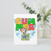 SUMMER - Boy Underwater T-shirts en cadeautjes Briefkaart (Staand voorkant)