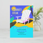 Summer Break Kaart (Staand voorkant)