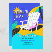 Summer Break Kaart (Voorkant / Achterkant)