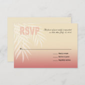 Summer Breeze Beach RSVP | rose (Devant / Derrière)