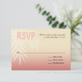 Summer Breeze Beach RSVP | Roze (Staand voorkant)