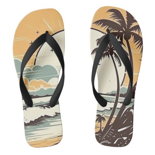 Summer Breeze dia's Teenslippers (Voetbed)