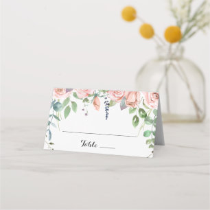 Summer Breeze Floral Calligraphy Wedding
