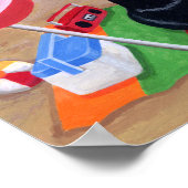 Summer Breeze Labradors Artwork Poster (Hoek)