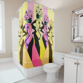 Summer Breeze Nubian African Queens Douche rideau (En situation)