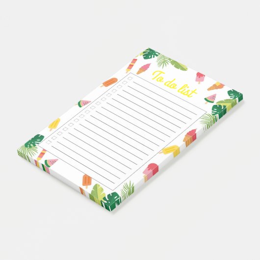 Summer Breeze Post-it® Notes (Schuin)