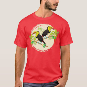 Summer bTropical Bird Toucan T-shirt