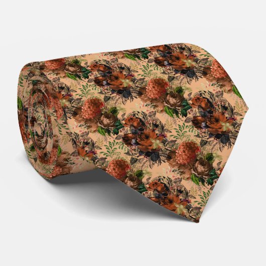 Summer Bumble Bee Stropdas (Opgerold)