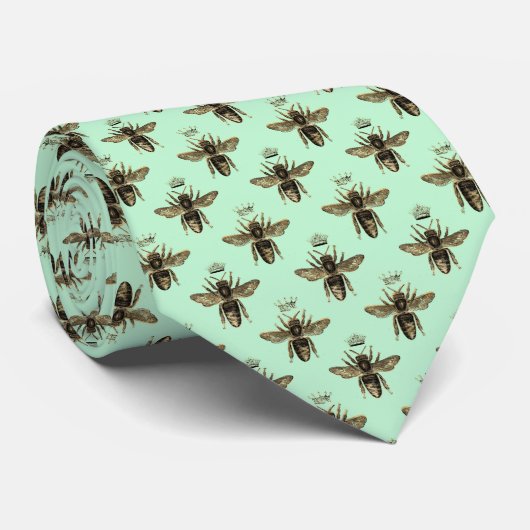 Summer Bumble Bee Stropdas (Opgerold)