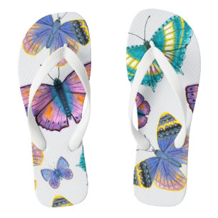 Summer Butterflies Teenslippers