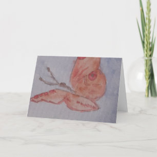 Summer Butterfly Wenskaart Kaart