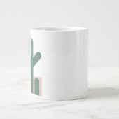 Summer Cactus Desert Sunset Nom Café Mug (Devant)