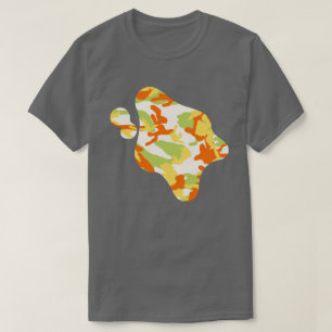 Summer Camo Pattern Paint Splat T-shirt