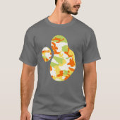 Summer Camo Pattern Paint Splat v2 T-shirt (Voorkant)