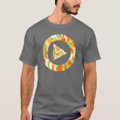 Summer Camo Pattern Press Play T-shirt (Voorkant)