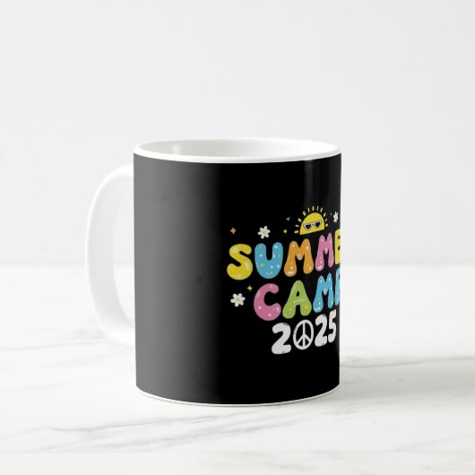 Summer Camp 2025 Mug Koffiemok (Voorkant links)