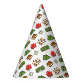 Summer Camp Compass Campfire S'mores Tent Trailmix Feesthoedjes (Links)