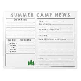 Summer Camp News Notitieblok