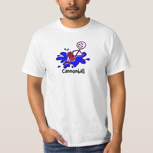 Summer Cannonball Fun T-shirt (Voorkant)