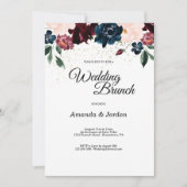 Summer Celebration Wedding Brunch Uitnodiging (Voorkant)