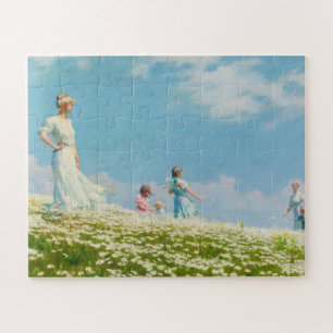 Summer, Charles Courtney Curran (1906) Legpuzzel