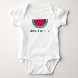 Summer Chillin' Watermelon Romper