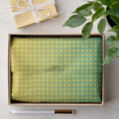 Summer Citrus Green en Oranje Ombre Pattern Tissuepapier (Geschenk)