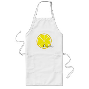 Summer Citrus Lemon Arpon Lang Schort