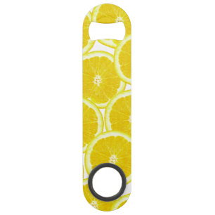 Summer Citrus Lemon Slices Speed Flessenopener