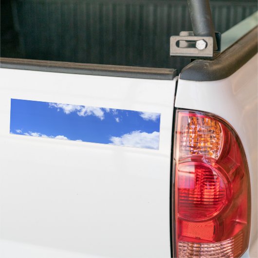 Summer Clouds Bumpersticker (Op Truck)