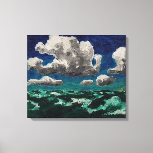 Summer Clouds | Emil Nolde | Canvas Afdruk (Voorkant)